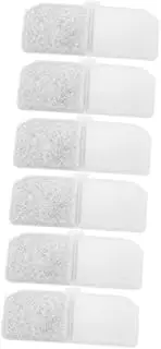 GANAZONO 6Pcs Activated Carbon Filters for Pet Water Dispenser Replacement Parts for Cat Water Fountain Compact Filters Hair and Debris Ensures Water