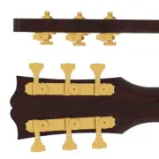 NEW Hipshot GUITAR TUNER UPGRADE KIT 3+3 GRIP-LOCK™ OPEN GOLD 6K2GL0G