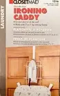 Ironing Board Holder -Ironing Caddy w/ Iron Storage for Over The Door CLOSETMAID