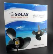 Solas Amita 3 Propeller for MERCURY & TOHATSU Outboard 5111-093-11 3X9 1/4X11