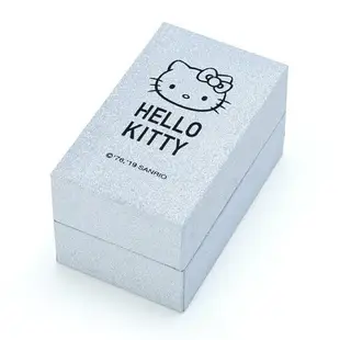 小禮堂 Hello Kitty 皮革錶帶金框腕錶手錶《黑金.大臉》淑女錶.時尚錶.精緻盒裝