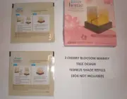 (2) Febreze Flameless Luminary Shade Refills CHERRY BLOSSOM WHIMSY NO BOX