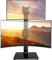 Monitor Stand Dual Monitor Mount For Two 1340 Inch Screens Vertical Monitor Stan