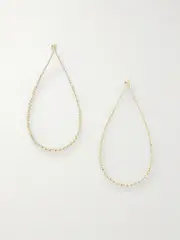 [Alaïa] Alaïa - Gold-tone Beaded Earrings - One size One size Gold