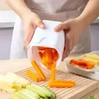 Removable Manual Kitchen Gadgets Onion Cutter Cucumber Chopper Carrot Slicer