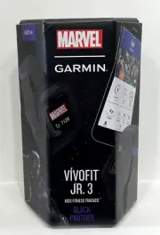 Garmin Vivofit Jr. 3 Fitness Tracker ( Black Panther ) (010-02441-30) (NISB)