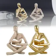 Abstract Thinker Bookend Decorative Abstract Thinker Statue Elegant xisQn