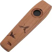 ERINGOGO Mini Kazoo Wooden Kazoo for Adults Flute Wood Instrument for Music Lovers
