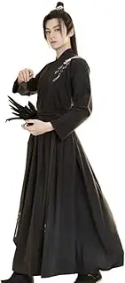 [XIALON] Traditional Chinese Style Hanfu Robes Men Swordsman Stage Clothing Tang Suit