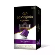 La Virginia - 3 Cajas de Capsulas de Café Intenso ( 10 unidades c/u)