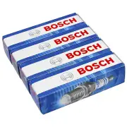 Set of 4 Bosch Spark Plugs for Nissan Pulsar N15 4cyl 1.6L GA16DE 1995~2000 (for: Nissan)