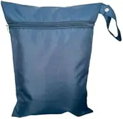 [Generisch] Waterproof Storage Bag, 39 x 30 cm, Reusable for Wet Clothes, Diapers, Swimwear, Black