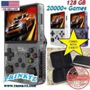 r36s retro handheld video game console 20,000+ games *comes with case!!*
