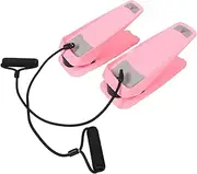 Workout Mini Stair Exercise Machine Resistance Bands Under Desk Elliptical for Home Fitness