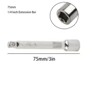1/4‘’ Drive Socket Extension Bar Ratchet Wrench Extender Extension Rod 50Mm 100M