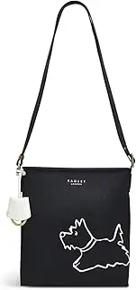 RADLEY PALACE GARDENS SMALL ZIPTOP CROSSBODY BLACK