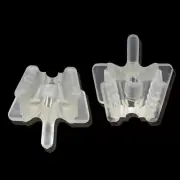 5pcs/bag Dental Silicone Occlusal Pad with Saliva Ejector Suction Tip Retractor