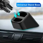 Black Stand Base Dashboard Mount Holder For Air Vent Car Phone Holder Accessory (for: Peugeot)