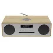 Majority Oakington Bluetooth, DAB Radio & CD Player-Oak