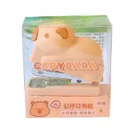 Cartoon Stapler with Staple Small Portable ABS Stapler 5 Sheets Capacity