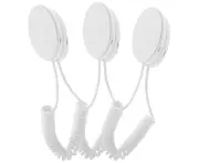 3 Pcs Remote Control Anti-lost Rope Retractable Cable Tablet Computer Hook Security Leash Tether Cord Plastic