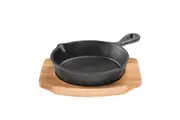 Pyrocast Skillet With Maple Tray 13.5cm