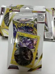 Pokemon Sword And Shield Astral Radiance Blister Booster- Toxel Promo- Coin New