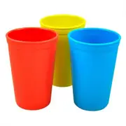 Re-Play recycled tumblers (3) - primary colours (red, yellow, & blue)