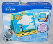 Disney Frozen Olaf 2 in 1 Table Top Easel Erasable & Chalkboard Surfaces