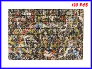 Jackson Pollock - Convergence Art Paint - 120 Piece Jigsaw Puzzle