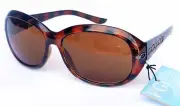 (2 Pack)Foster Grant Women's Tortoise Frame Sunglasses(1364)100% UVA-UVB