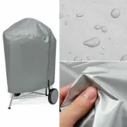 For Weber Charcoal BBQ Grill Safety Cover Kettle Style Water Resistant 22'' Gray