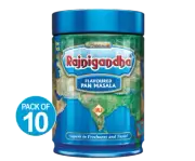 Rajnigandha Pan Masala Betel Nuts 10 CANS 100 gram Each