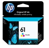 在飛比找Yahoo!奇摩拍賣優惠-【Pro Ink】HP 61 原廠盒裝 彩色墨水匣// 標準