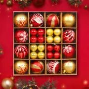 44pcs Ball Baubles Decorative Christmas Ball Decoration for Holiday Party Decor