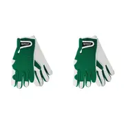 4pc Annabel Trends Sprout Goatskin Protective Garden Planting Glove Smokey Pine