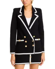 L'Agence Kenji Boyfriend Knit Blazer