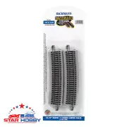 Bachmann 44509 33.25" RADIUS 12 DEGREE CURVED TRACK (HO SCALE) train railroad