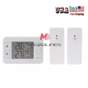 Digital LCD Fridge Thermometer Magnetic Home Refrigerator Thermometer + Alarm US