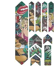 MWZBTG Sticker for Bicycle Frame Reflector, Bicycle Protective Film Pattern, Bicycle Protection Sticker Frame Protection, Mountain Bike Frame Protection Film for Mountain Bike, E-Bike, Trekking Bike