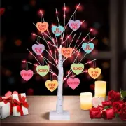 [Timer] Valentines Day Decoration 24 Inch Wooden Candy Heart Ornaments