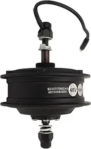 48V 500W Electirc Bicycle Gear Hub Motor, Brushless Rear Drive Metal Electric Bike Hub Motor for Bike Upgrade Parts