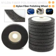2Pcs Nylon Fiber Polishing Wheel Pad Disc Replacement For Metal Angle Grinder