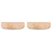 2x Urban Products African Animals Harmonica Musical Childrens Toy Natural 10m+