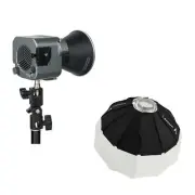 Aputure Amaran COB 60D 65W Output 5600K Daylight LED Video Light + Lantern 65cm