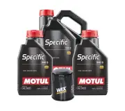 7L Motul SPECIFIC 948B 5W20 Wix Filter Motor Oil Change Kit API SN (for: Honda)