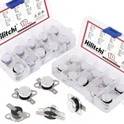 KSD301 20Pcs NO and NC Thermostat Temperature Thermal Control Switch Auto Res...