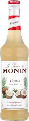 MONIN Coconut Syrup, Sweet and Rich, Great for Cocktails and Smooties, Gluten...