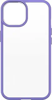 OtterBox Sleek Series Case for iPhone 14, Shock Proof, Drop Proof, Ultra-Slim, Protective Thin Case, Tested to Military Standard, Clear/Purple