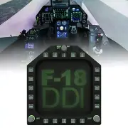 F/A-18C DDI Hornet Cockpit Simulator Flight MFD Other Instruments DCS or Falcon